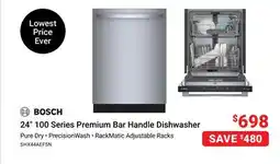 Visions Electronics 24 100 Series Premium Bar Handle Dishwasher offer