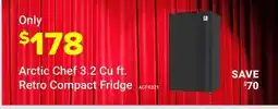 Visions Electronics Arctic Chef 3.2 Cu ft. Retro Compact Fridge offer