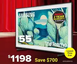 Visions Electronics Samsung 55 TV offer