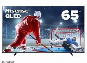 Visions Electronics Hisense QLED 65 QD6QF 4K Smart TV offer