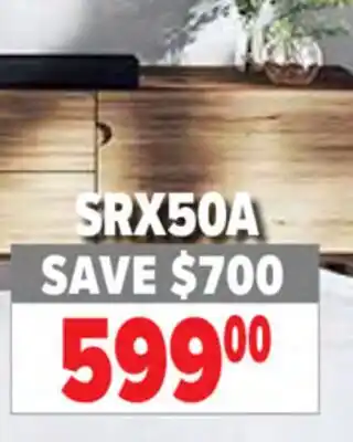 2001 Audio Video SRX50A YAMAHA SOUND BARS offer