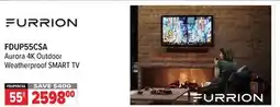 2001 Audio Video FDUP55CSA FURRION 55 Aurora 4K Outdoor Weatherproof SMART TV offer