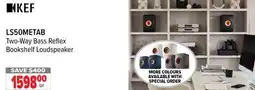 2001 Audio Video LS50METAB KEF Two-Way Bass Reflex Bookshelf Loudspeaker offer