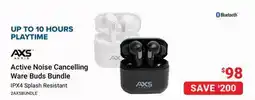 Visions Electronics Active Noise Cancelling Ware Buds Bundle offer