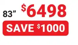 Visions Electronics LG OLED evo 83 GS SERIES 4K Smart TV offer