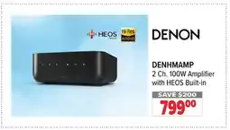 2001 Audio Video DENHMAMP 2 Ch. 100W Amplifier with HEOS offer