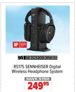 2001 Audio Video SENNHEISER RS175 Digital Wireless Headphone System offer