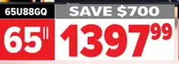2001 Audio Video 65U88GQ Hisense 65 QLED Mini-LED Pro offer