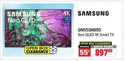 2001 Audio Video QN55QN85D Neo QLED 4K Smart TV offer