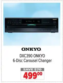 2001 Audio Video ONKYO DXC390 6-Disc Carousel Changer offer