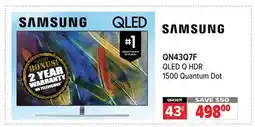 2001 Audio Video Samsung 43 QN43Q7F QLED Q HDR 1500 Quantum Dot offer