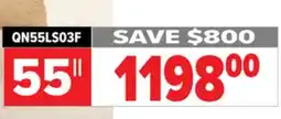 2001 Audio Video QN55LS03F SAMSUNG 55 Modern Frame Design, Art Mode and innovative features offer