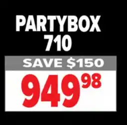 2001 Audio Video PARTYBOX 710 offer