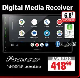 2001 Audio Video Pioneer DMH2000NE Digital Media Receiver offer