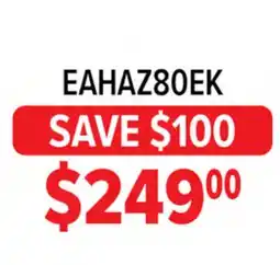 2001 Audio Video EAHAZ80EK Technics offer