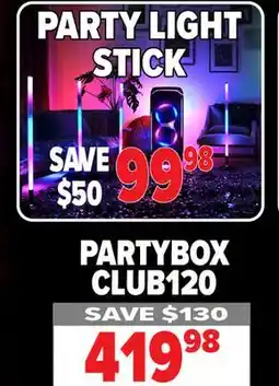 2001 Audio Video PARTY LIGHT STICK offer