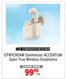 2001 Audio Video Sennheiser ACCENTUM Open True Wireless Earphones offer