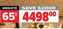 2001 Audio Video QN65LST7D SAMSUNG 65 The Terrace Partial Sun Neo QLED 4k offer