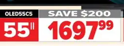 2001 Audio Video OLED55C5 LG 55 OLED evo AI offer