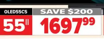 2001 Audio Video OLED55C5 LG 55 OLED evo AI offer