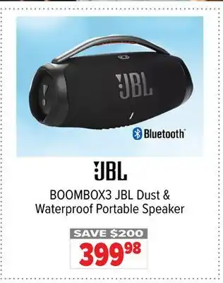 2001 Audio Video BOOMBOX3 JBL Dust & Waterproof Portable Speaker offer