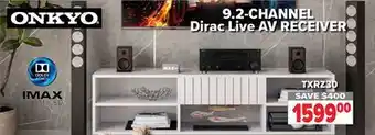 2001 Audio Video ONKYO TXRZ30 9.2-CHANNEL Direct Live AV RECEIVER offer