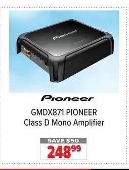 2001 Audio Video GMDX871 PIONEER Class D Mono Amplifier offer