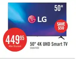 The Brick LG 50 UA7000 4K UHD Smart webOS TV (50UA7000PUB.ACC) - 2025 Model offer