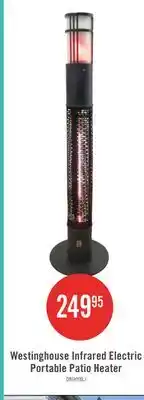 The Brick Westinghouse Infrared Electric Portable Patio Heater - WES31-1588 offer
