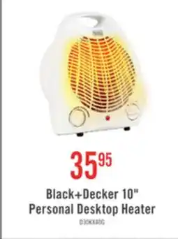 The Brick Black+Decker 10 Personal Desktop Heater offer