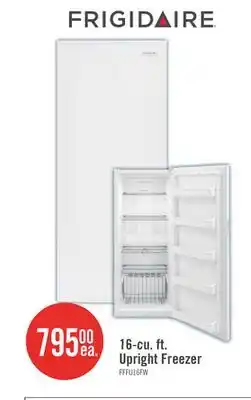The Brick Frigidaire 16 Cu. Ft. Upright Freezer - FFFU16F2VW offer