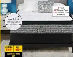 The Brick Scott Living Braemar Eurotop Firm Queen Mattress offer