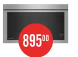 The Brick KitchenAid 1.1 Cu. Ft. Flush Over-the-Range Microwave with 900 Watts Cooking - PrintShield Stainless offer