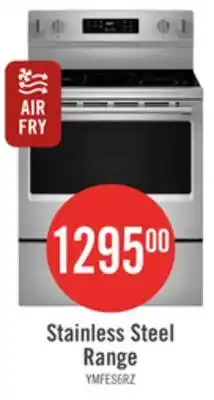 The Brick Maytag 30 5.3 Cu. Ft. Electric Range with No Preheat Air Fry - Stainless Steel - YMFES6030RZ offer