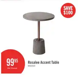 The Brick Rosalee 18 Accent Table - Grey Cement Top & Base offer