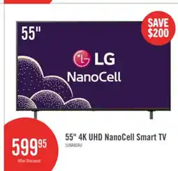 The Brick LG 55 NANO80 LED 4K UHD Smart webOS TV (55NANO80AUA.ACC) - 2025 Model offer