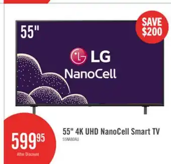 The Brick LG 55 NANO80 LED 4K UHD Smart webOS TV (55NANO80AUA.ACC) - 2025 Model offer