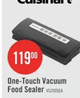 The Brick Cuisinart One-Touch Vacuum Food Sealer - VS-200C offer