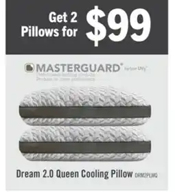 The Brick Masterguard Dream 2.0 Cooling Queen Pillow offer