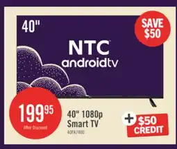 The Brick NTC 40 1080p HD Smart Android TV offer