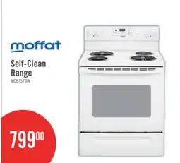 The Brick Moffat 5.0 Cu. Ft. Self-Cleaning Range - MCB757DMWW offer