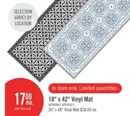 The Brick 18 x 42 Vinyl Mat offer