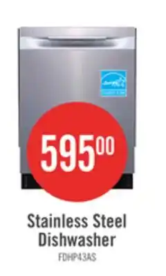 The Brick Frigidaire 24 49 dBA Top-Control Dishwasher with DishSense Technology - Stainless Steel - FDHP4336AS offer