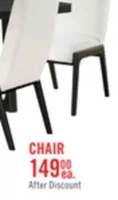 The Brick Alma Dining Chair with Boucle Fabric - Charcoal Black & White offer