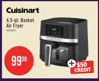 The Brick Cuisinart 4.5-qt Basket Air Fryer - AIR-160C offer