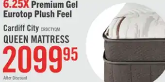 The Brick Stearns & Foster Founders Collection Cardiff City Eurotop Queen Mattress offer