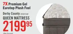 The Brick Stearns & Foster Founders Collection Derby County Eurotop Queen Mattress offer