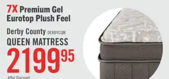 The Brick Stearns & Foster Founders Collection Derby County Eurotop Queen Mattress offer