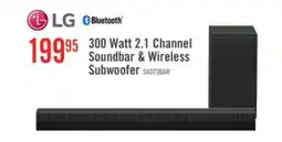 The Brick LG 2.1 CH Bluetooth Dolby Digital Soundbar with Wireless Subwoofer (S40T.DCANLLK) offer