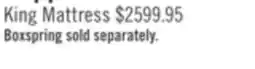 The Brick Tempur-Pedic TEMPUR Support Firm King Mattress offer